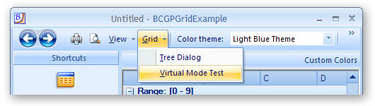 Explorer Toolbar in Office 2007 mode:
